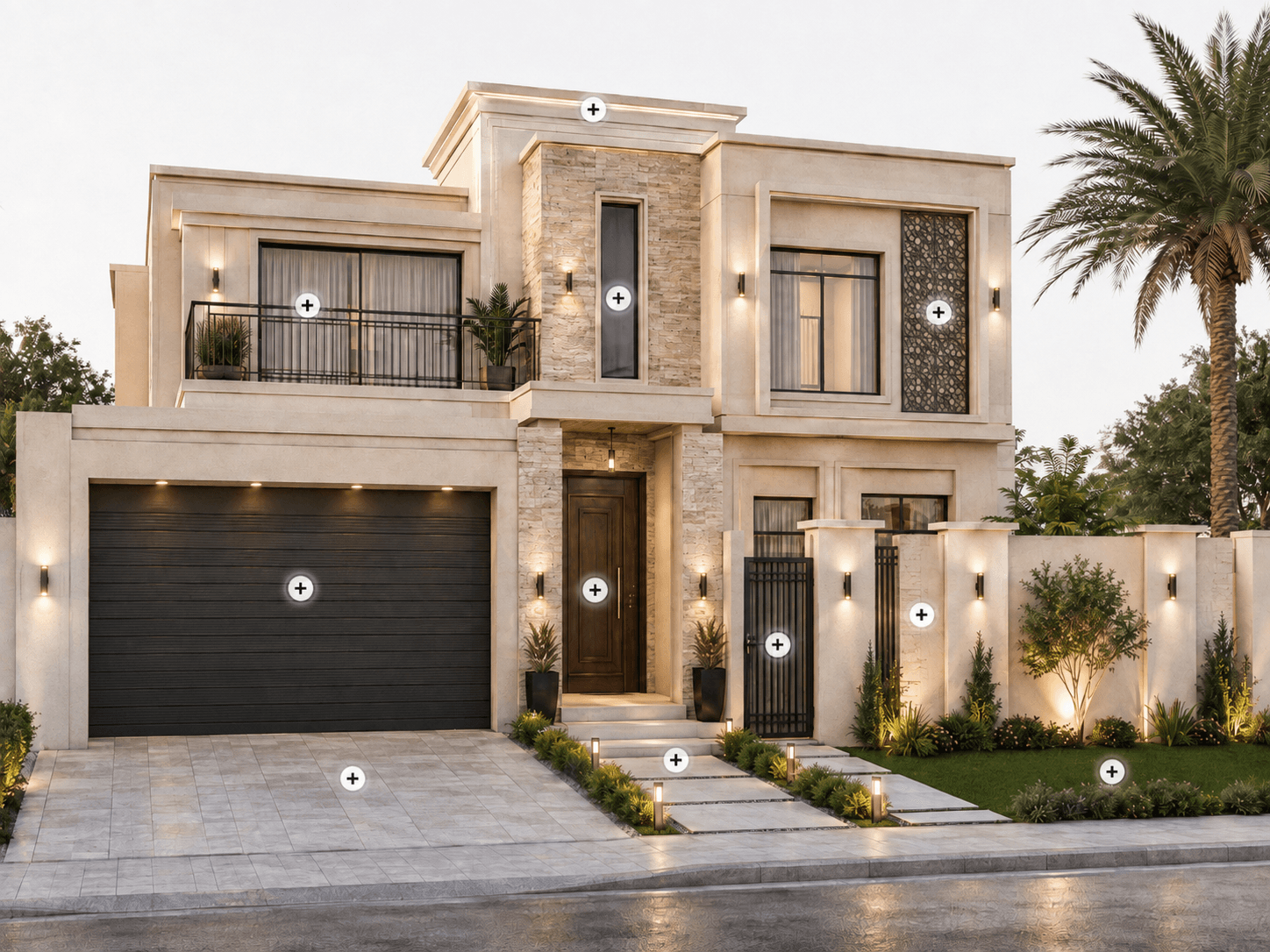 واجهة الفلة - الخريطة التفاعلية